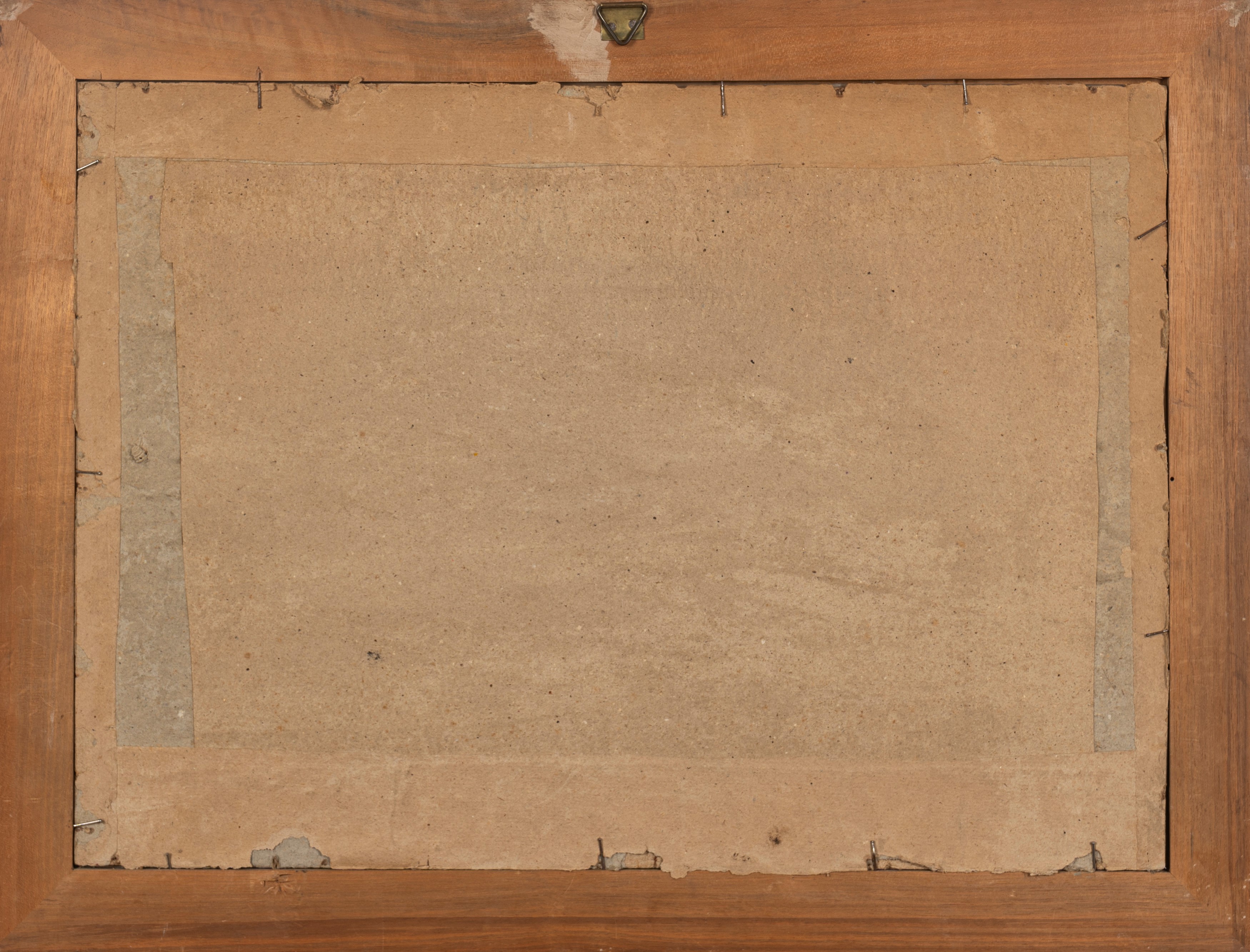 Scuola Italiana, Fine Secolo XVIII - Due Gouache con Vedute di Pompei