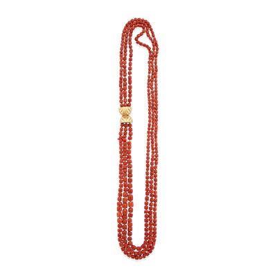 Collana con Corallo