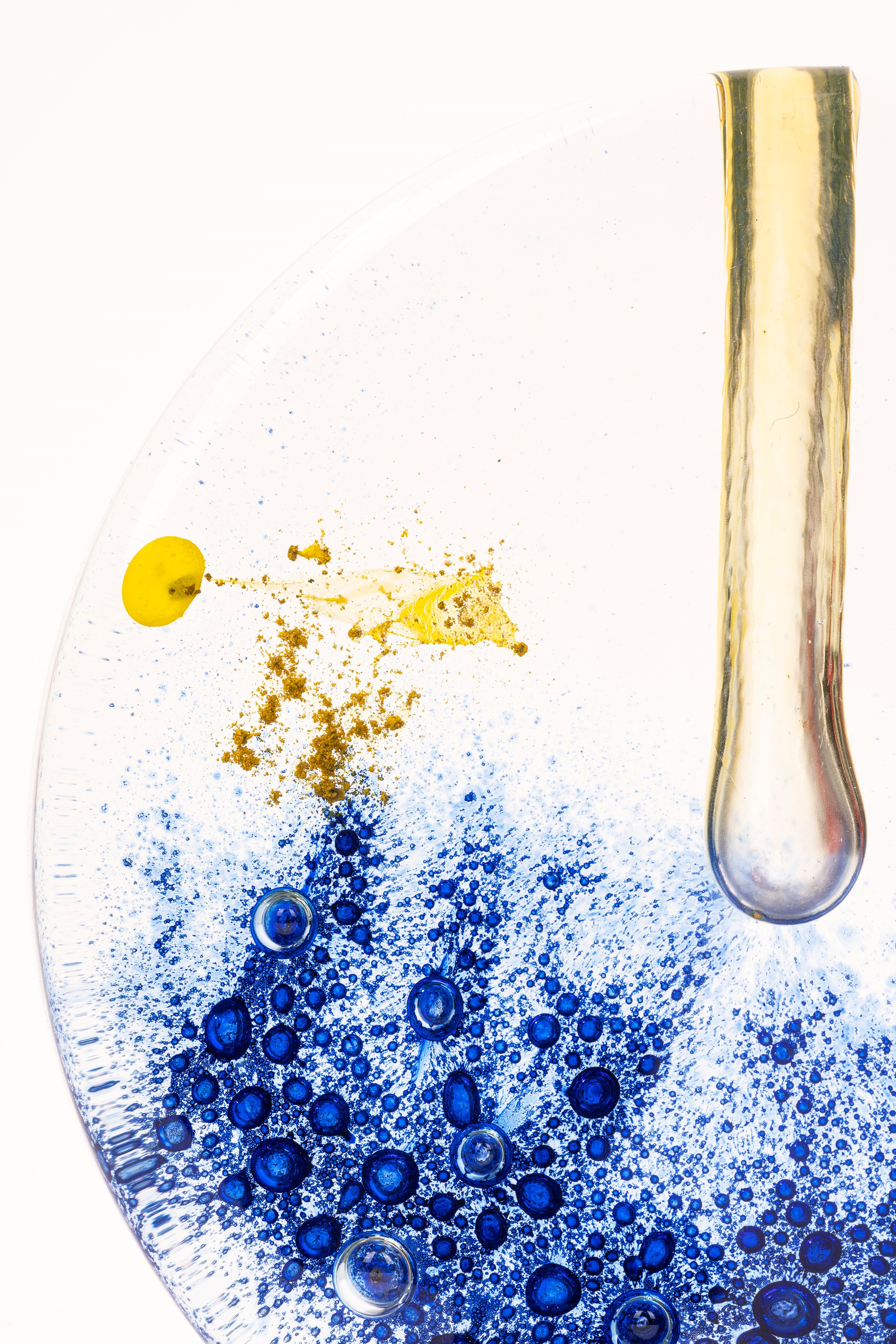 Vaso Mono Fiore in Vetro di Murano, Barbini