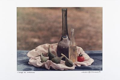 Natura Morta (Rouge de cadmium), stampa cromogenica vintage