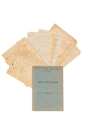 Manoscritti, opuscoli, lettere