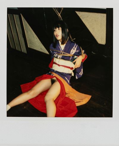 Senza titolo (Bondage), Polaroid, cm 11 x 9, anni 1990/2000