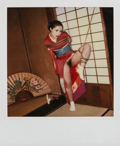 Senza titolo (Bondage), Polaroid, cm 11 x 9, anni 1990/2000