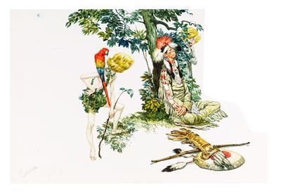 Peter Pan - Illustrazione originale del 1968