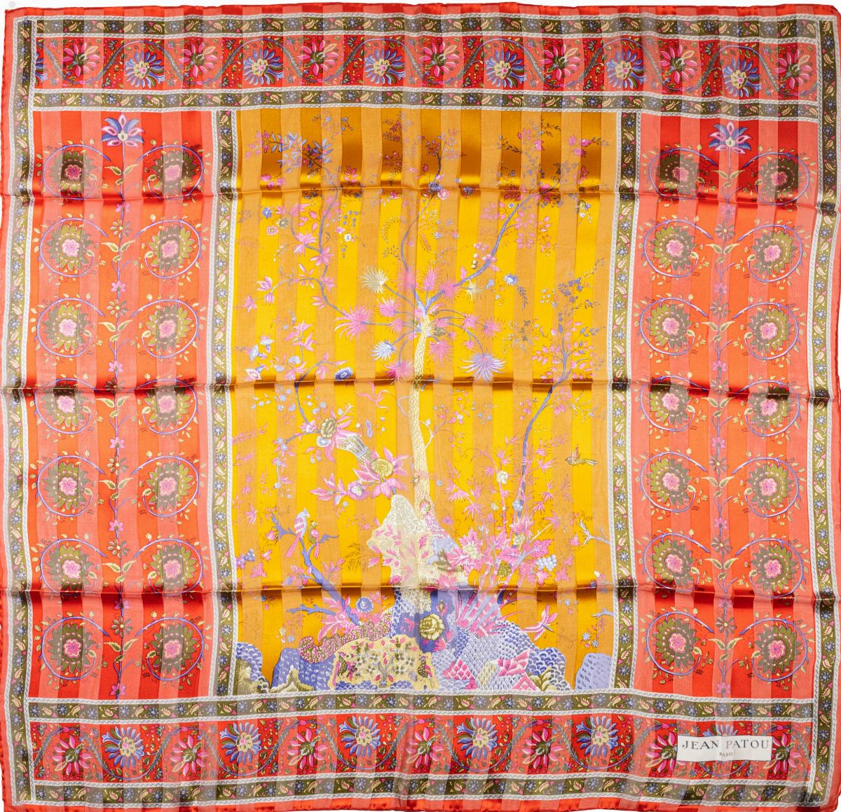 Hermès, Jean Patou - Lotto di Due Foulard