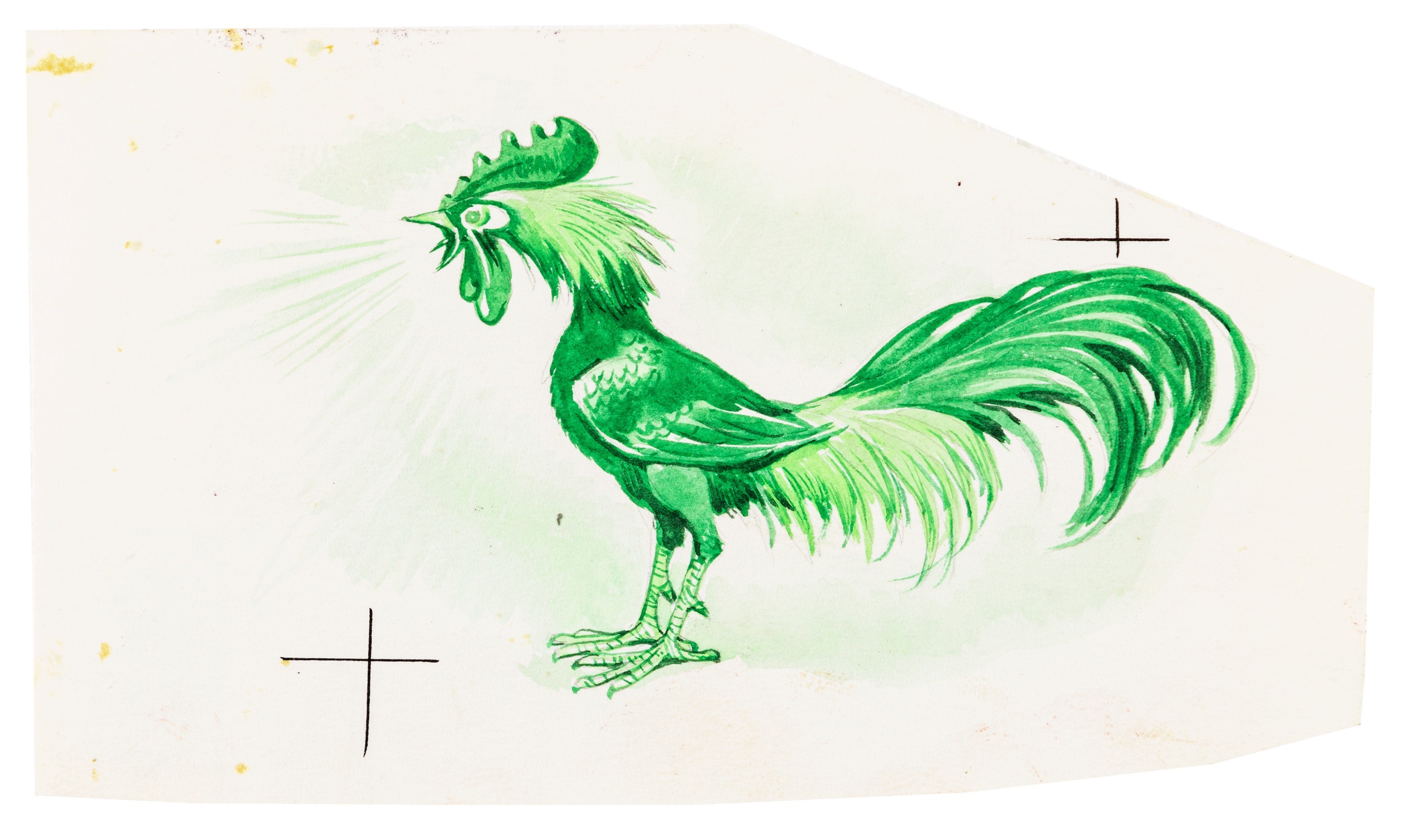 Libico Maraja - Illustrazioni originali per 'Il mago di Oz', matita, acquerello e tempera su cart...