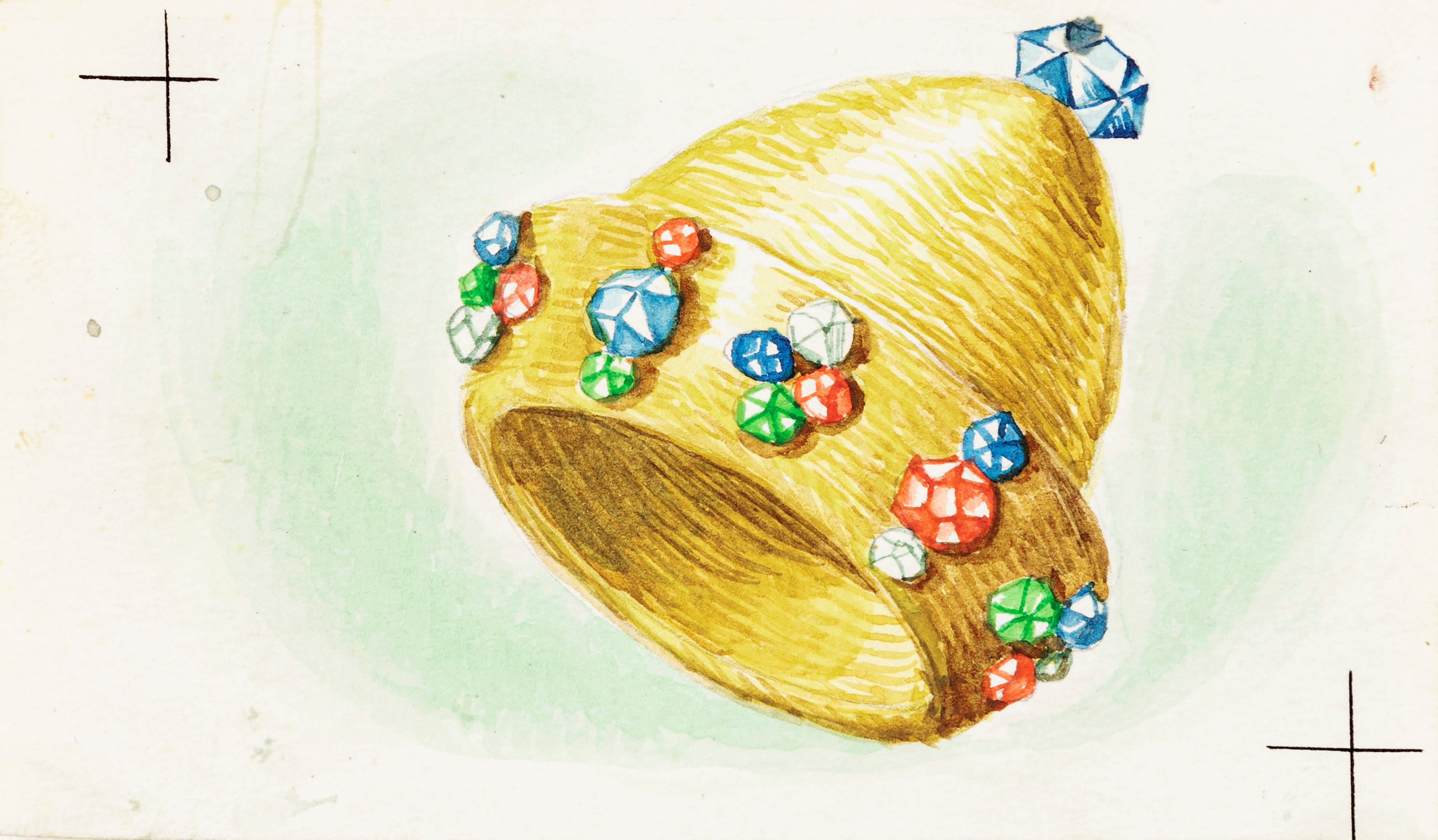 Libico Maraja - Illustrazioni originali per 'Il mago di Oz', matita, acquerello e tempera su cart...