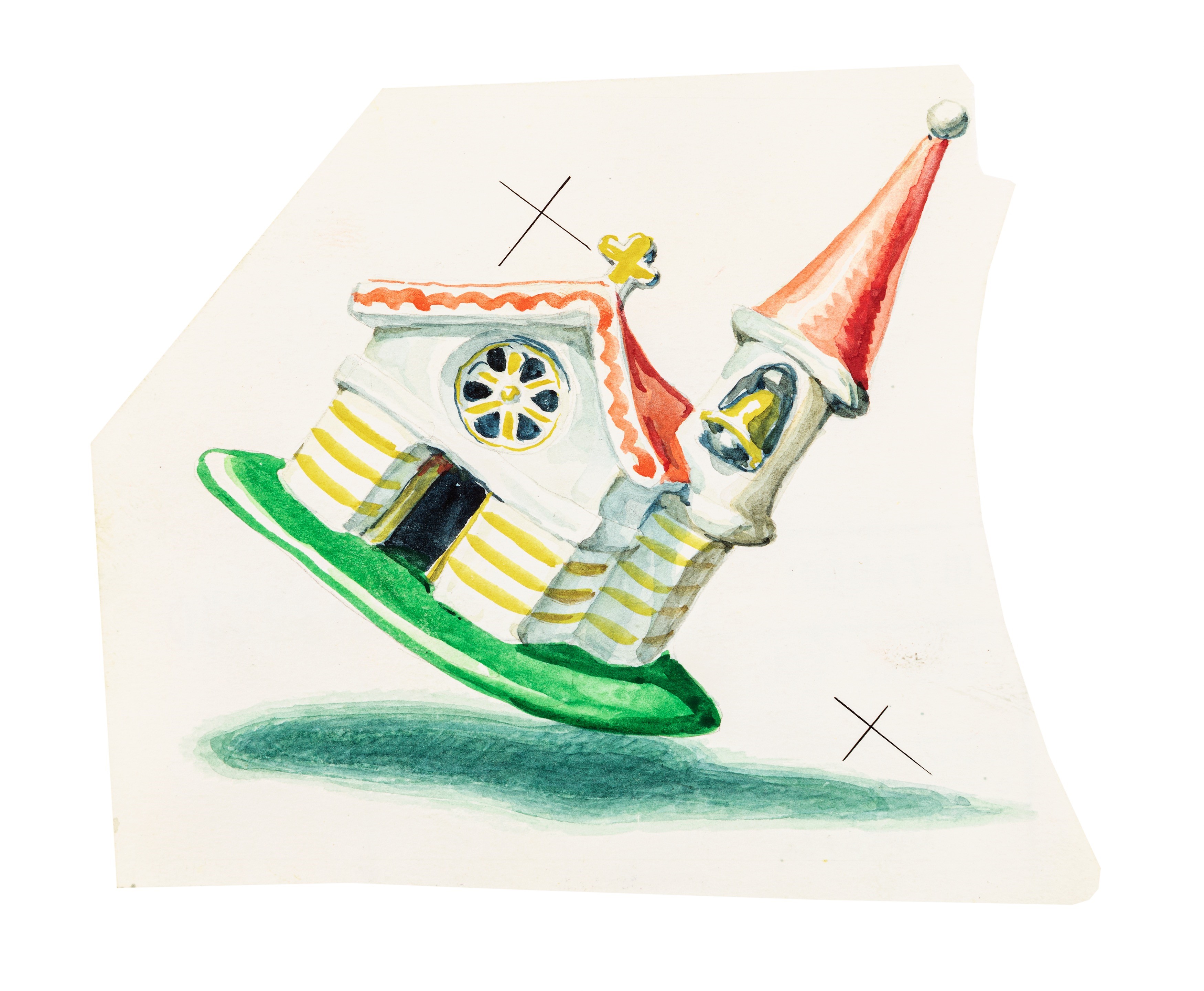 Libico Maraja - Illustrazioni originali per 'Il mago di Oz', matita, acquerello e tempera su cart...