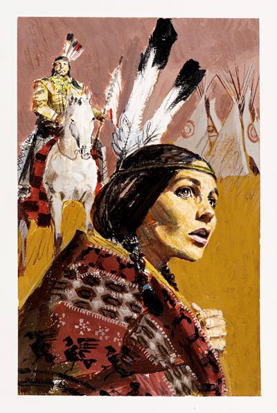 La scotennatrice - Tempera su cartone, 1968