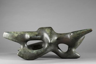 Composizione III, bronzo, 67x28 cm, 1949