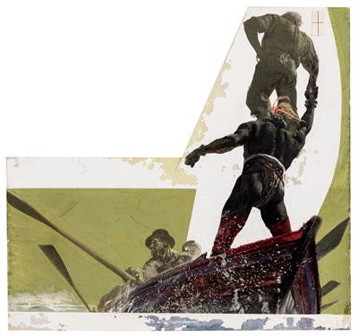 De Gaspari, Moby Dick - Illustrazione originale del 1965