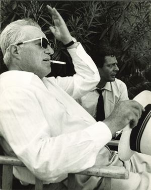 Vittorio De Sica e Marcello Mastroianni in "Ieri Oggi Domani"