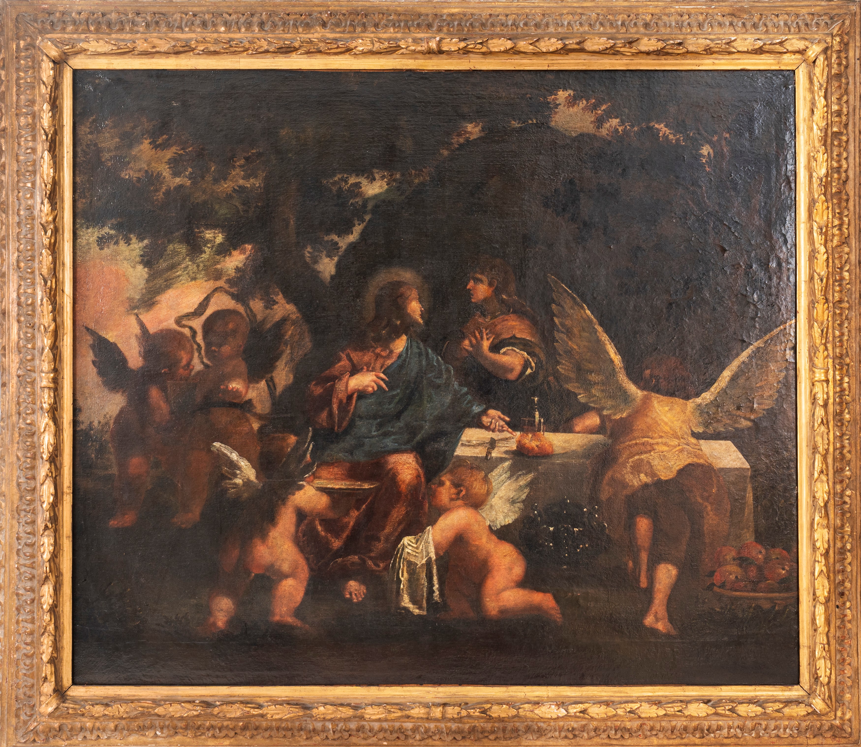 Scuola Veneta, Secolo XVIII - Cristo tra gli Angeli