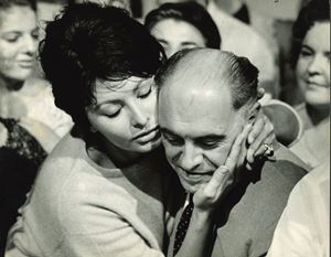 Sofia Loren and Carlo Ponti