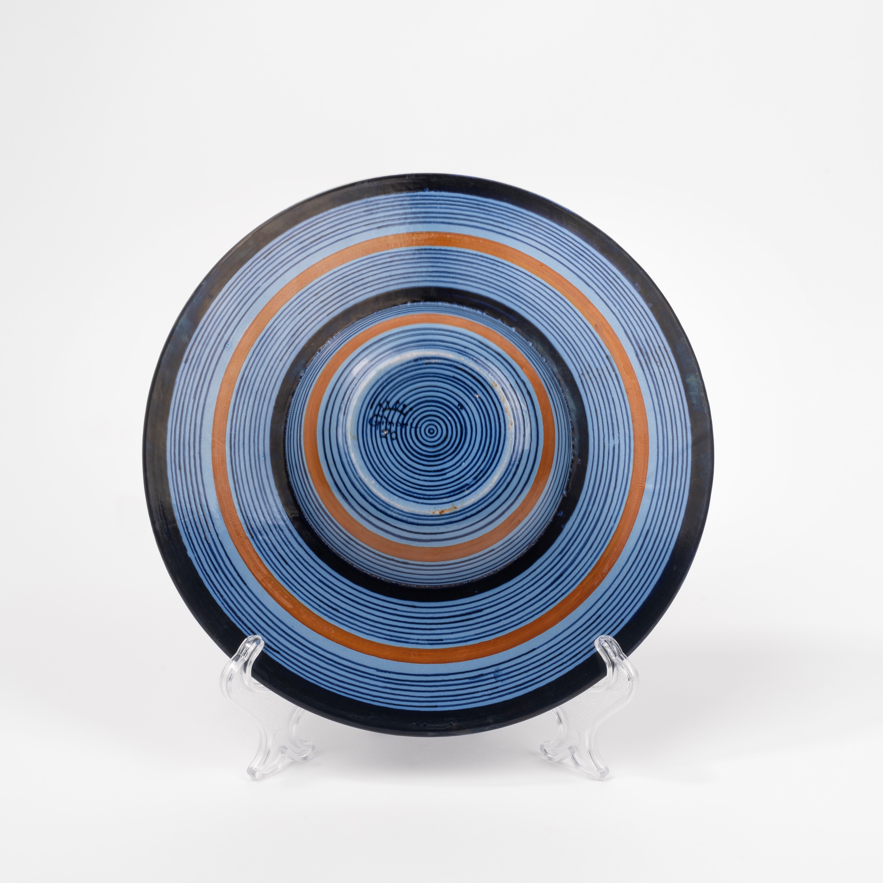 Piatto in Maiolica Policroma, Manifattura Ginori, Secolo XIX