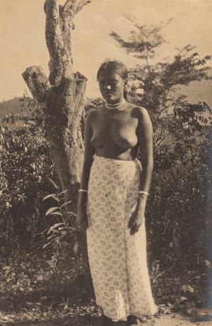 Ceylon, Kandi, ragazza