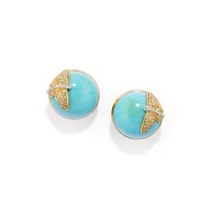 Turquoise earrings