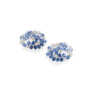 Sapphire earrings