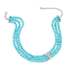  - Collana con turchesi