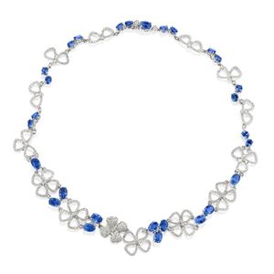 Sapphire necklace