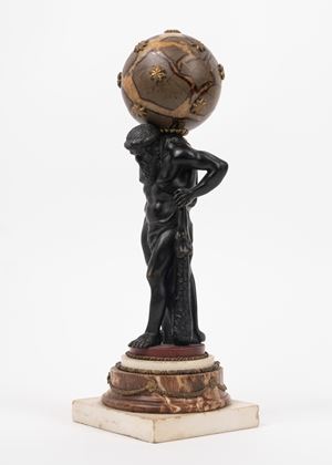 Scultura in bronzo e marmo, fine secolo XVIII - inizi secolo XIX