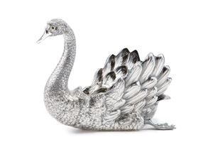 Swan-shaped centrepiece bowl