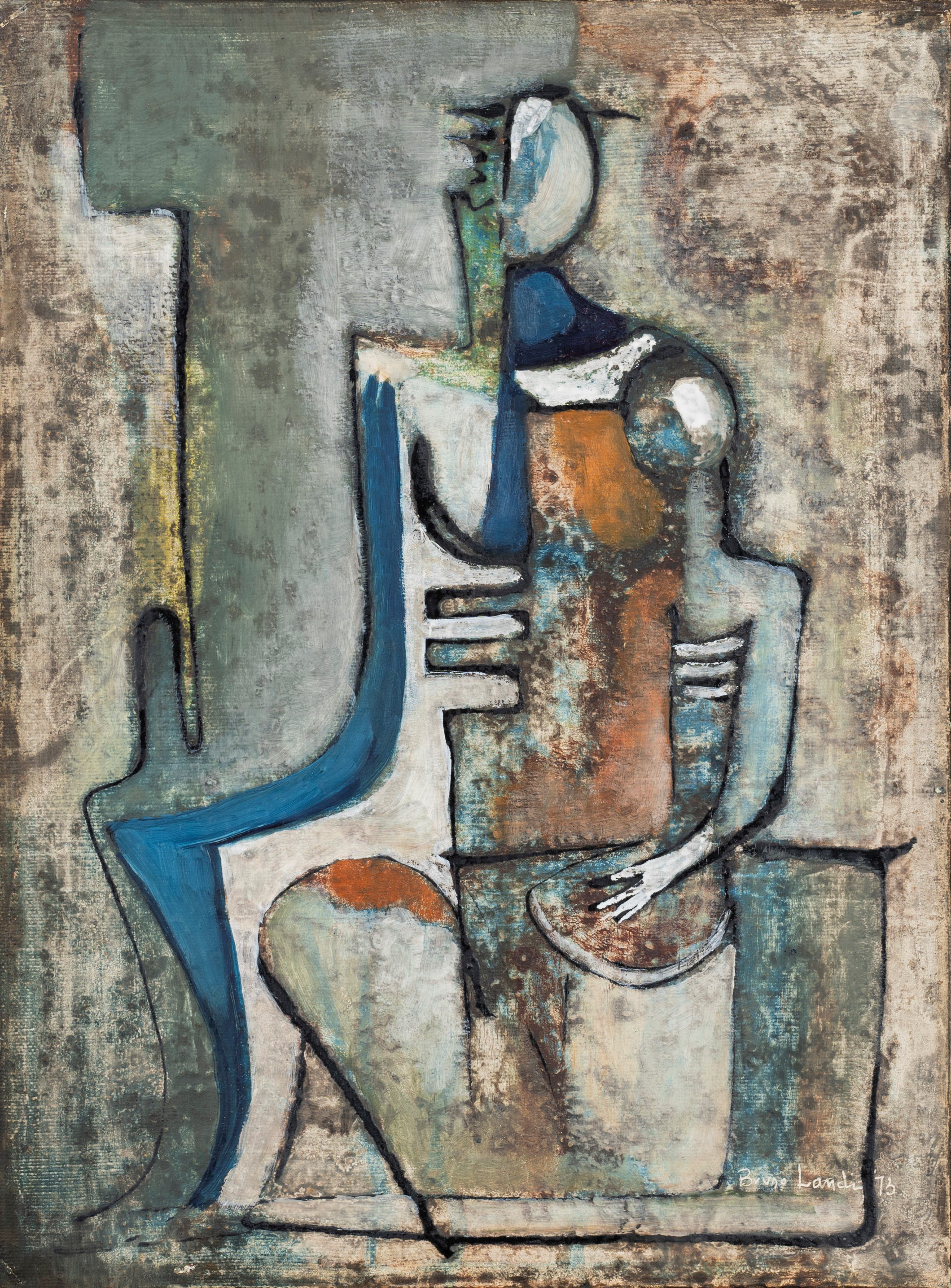Bruno Landi - Figure 1973 | Arte Moderna e Contemporanea | Finarte ...