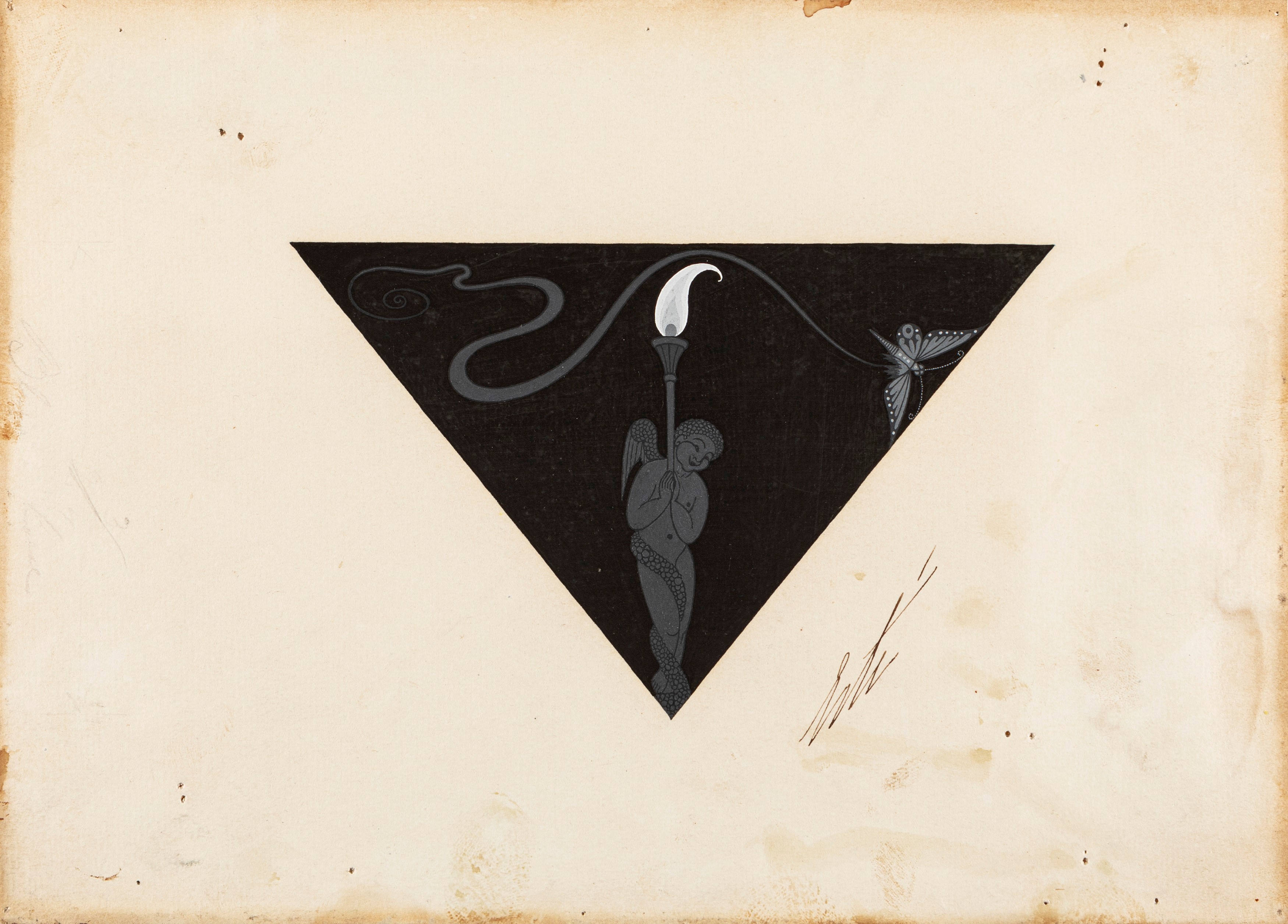Erté (Romain de Tirtoff) - Ombre et Lumière 1927 | Erté & The