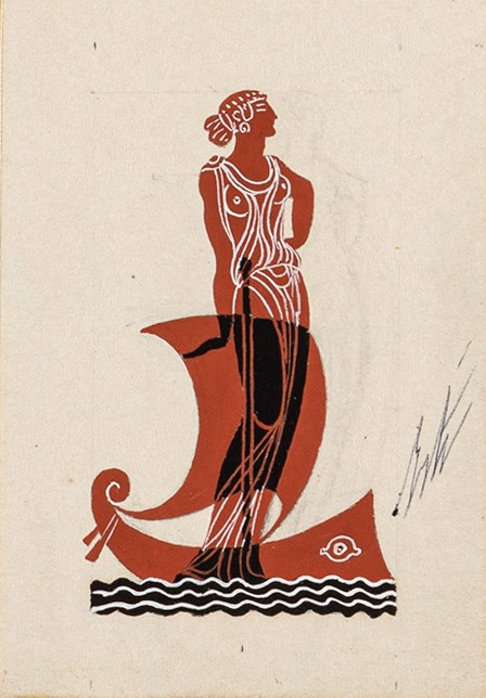 Erté (romain De Tirtoff) - Naissance De L’odyssée