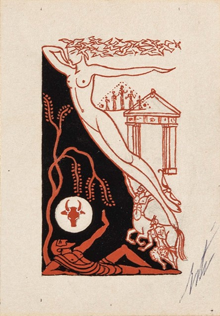 Erté (romain De Tirtoff) - Naissance De L’odyssée