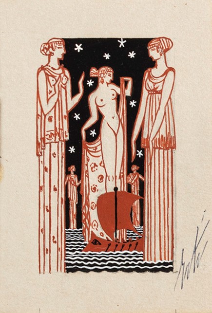 Erté (romain De Tirtoff) - Naissance De L’odyssée