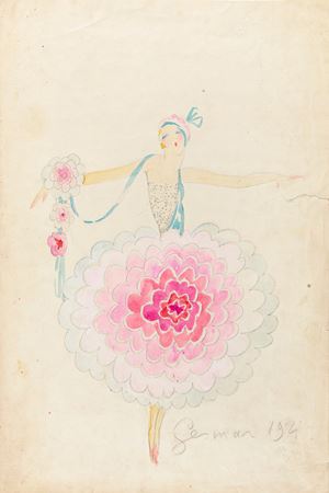 Mistinguett en tulle