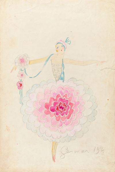 Mistinguett En Tulle