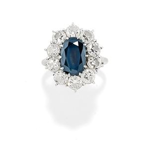 Anello in oro bianco 18K