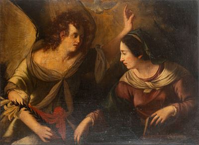 Matteo Rosselli, Annunciazione, olio su tela