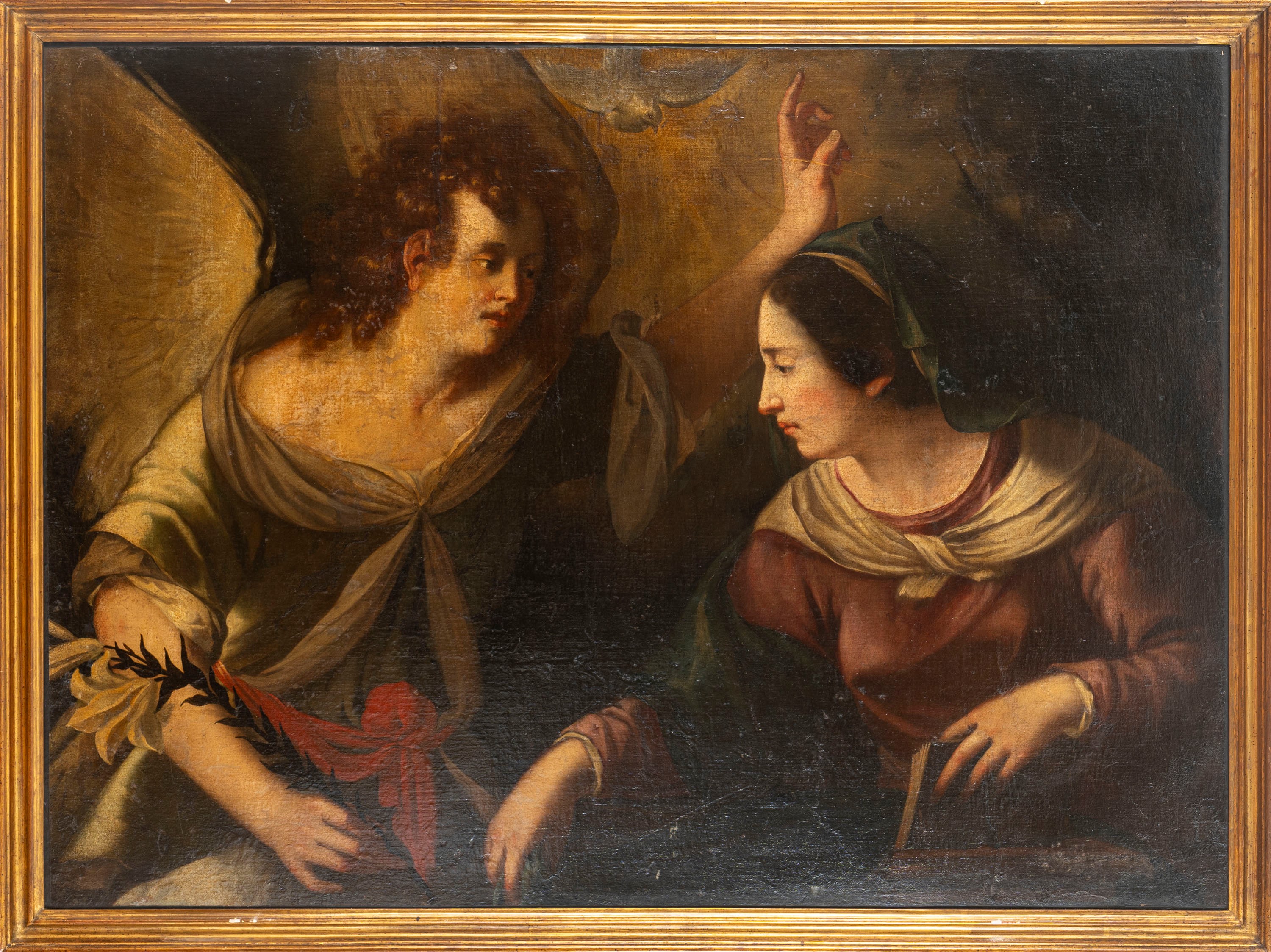 Scuola Toscana, Secolo XVII - Matteo Rosselli, Annunciazione, olio su tela