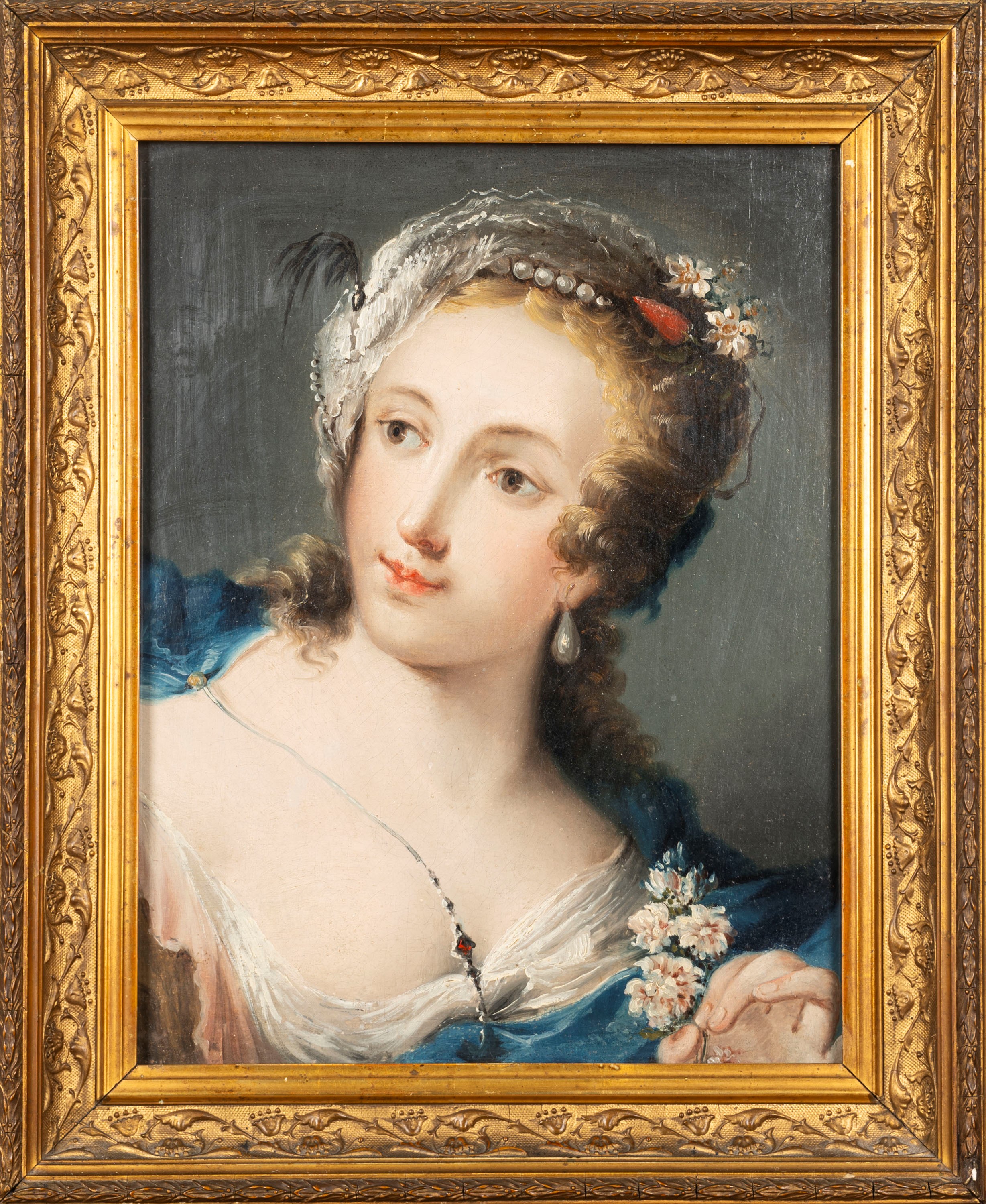 Ritratto di gentildonna con fiori