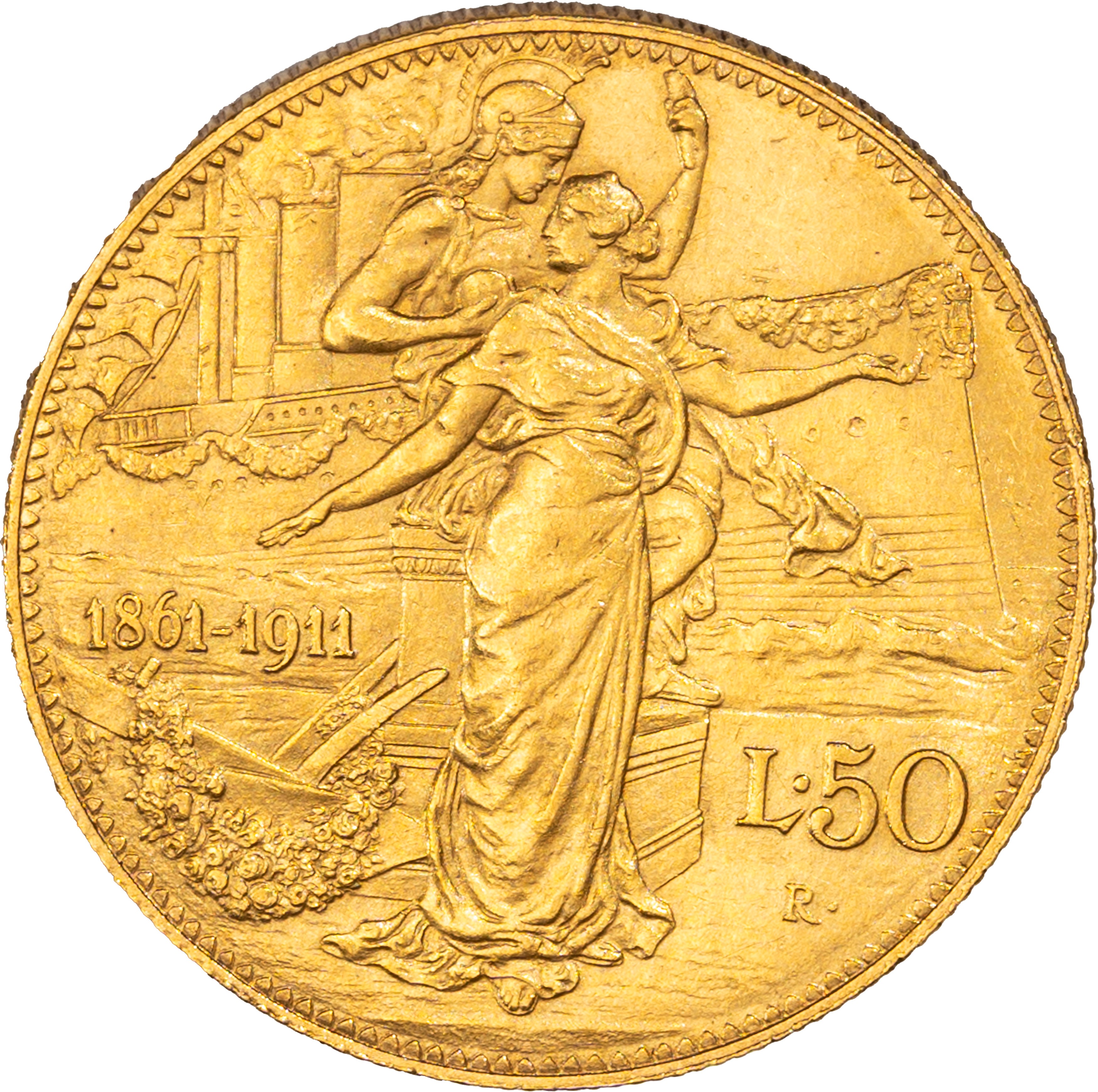 Regno d'Italia, Vittorio Emanuele III, 50° anniversario proclamazione del Regno d'Italia Vittorio...