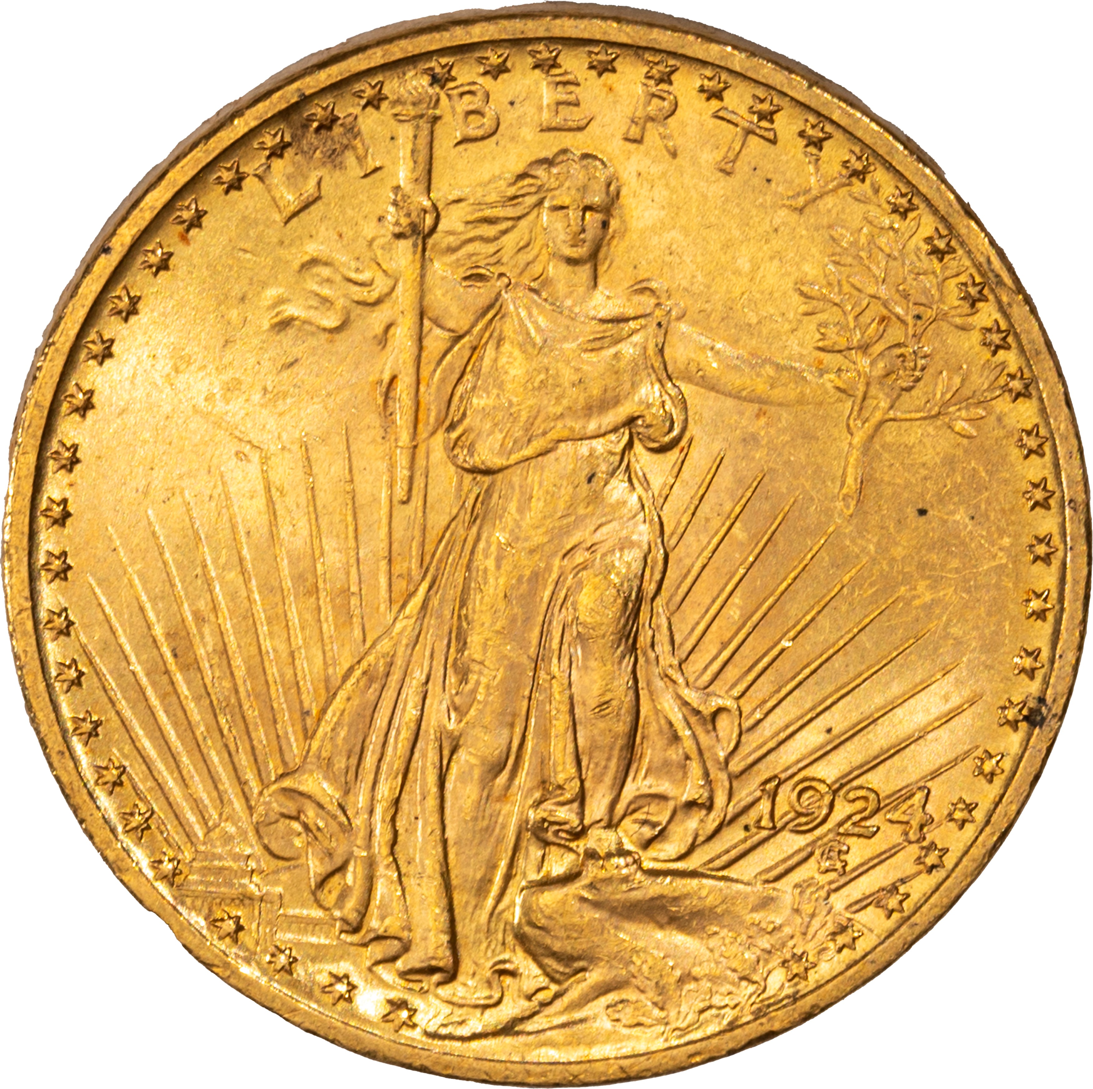 Saint-Gaudens, Stati Uniti d'America, 20 dollari - Double Eagle, 1924, Philadelphia