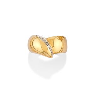  - Anello con diamanti