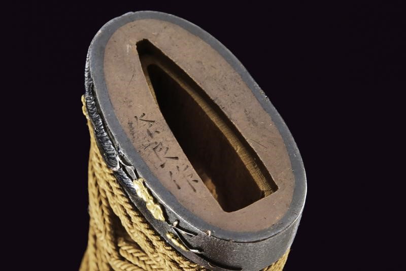 Wakizashi, Giappone, Periodo Muromachi (1392-1573), lunghezza 62.5 cm