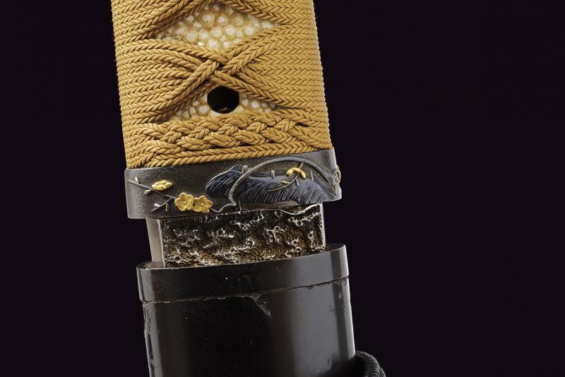 Wakizashi, Giappone, Periodo Muromachi (1392-1573), lunghezza 62.5 cm