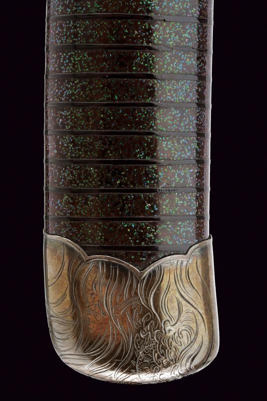 Toshi Haru Saku Inaba, Wakizashi firmato del 1822