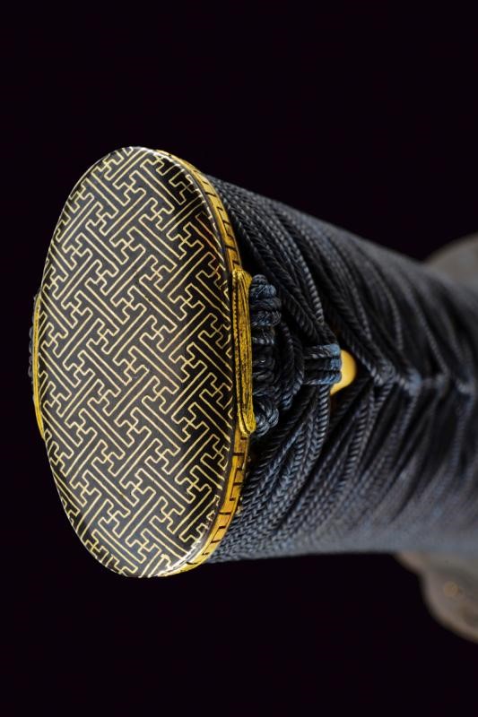 Ju Kane Ari, Wakizashi firmato con koshirae raffinata