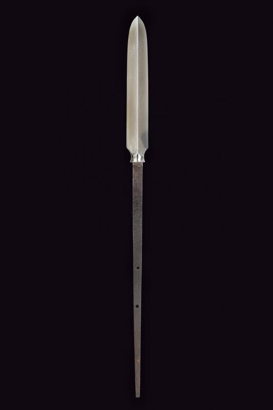 Monju Kane Hisa, Yari in shirasaya, Giappone, Periodo Edo, lunghezza 37.2 cm