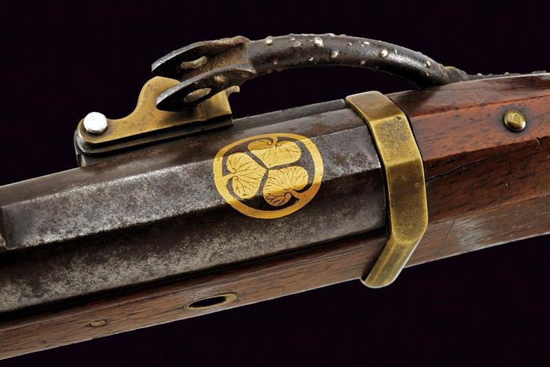 Rara pistola a miccia tanegashima