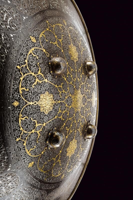 Bel sipar, Indopersia, XIX secolo, ferro, diametro 46.5 cm