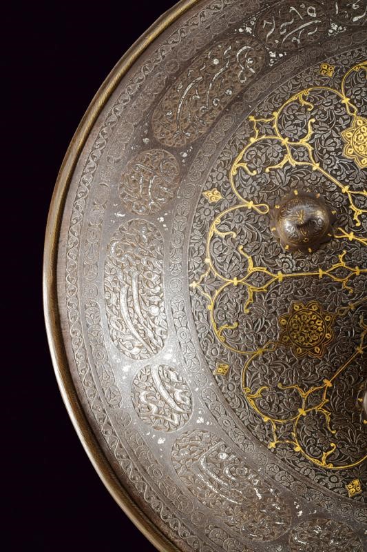 Bel sipar, Indopersia, XIX secolo, ferro, diametro 46.5 cm