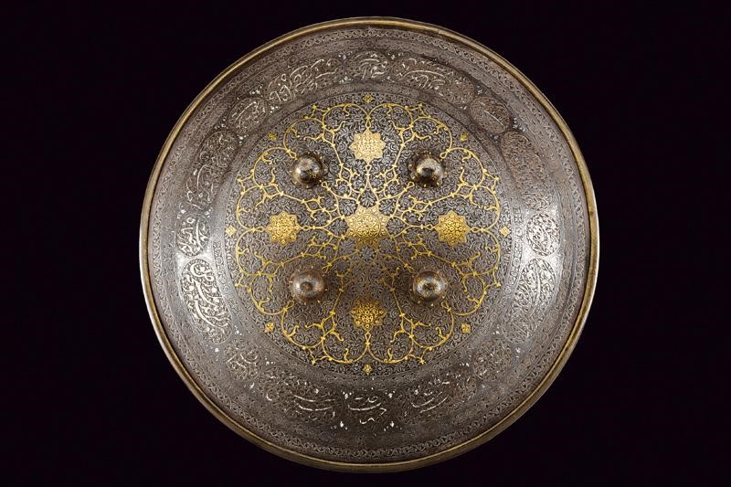 Bel sipar, Indopersia, XIX secolo, ferro, diametro 46.5 cm
