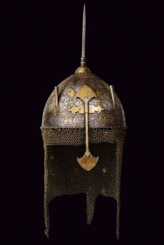 Raro khula-khud indopersiano, circa 1850